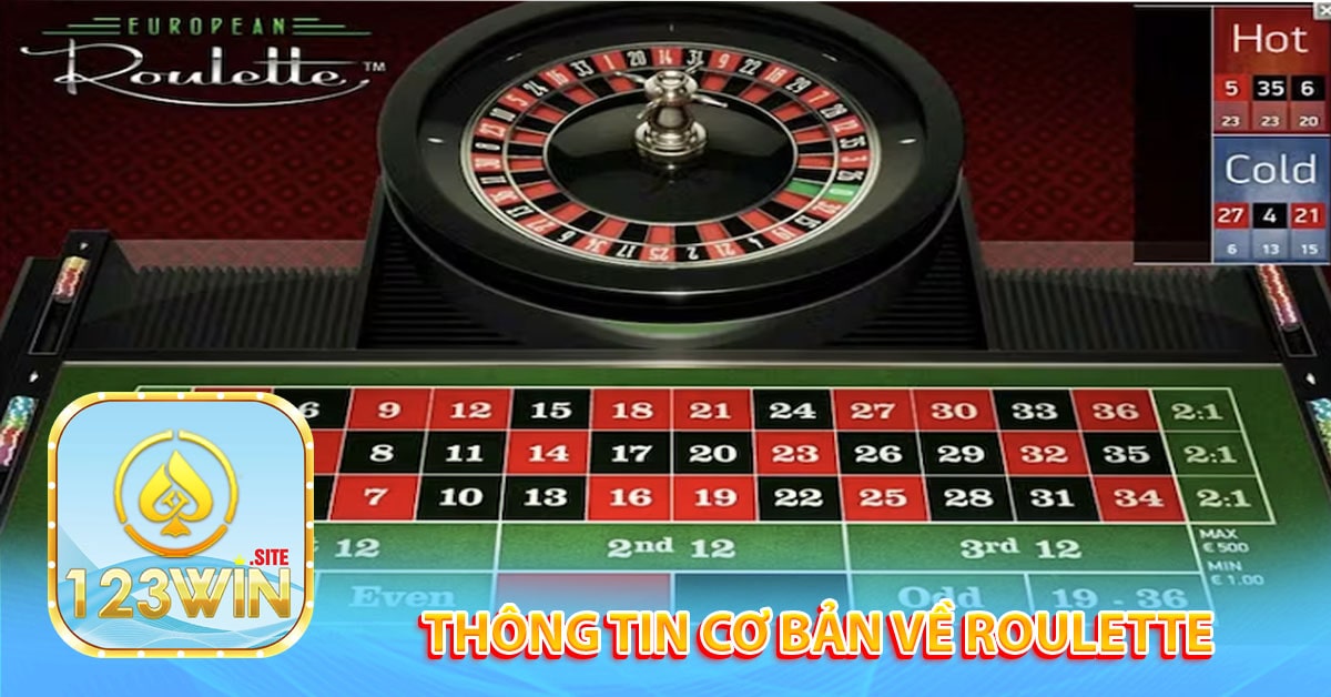 Thông tin cơ bản về Roulette